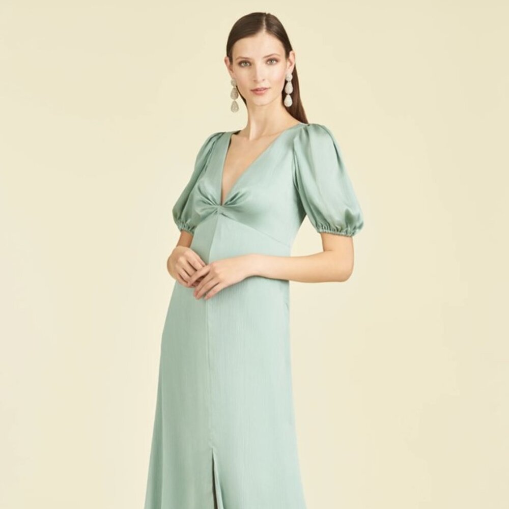 Sachin and Babi Alli Gown in Jade Style #S221B07-300 New w/ Tags